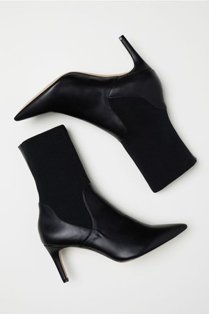 Ankle Boots with Soft Leg - Black - Ladies | H&M US