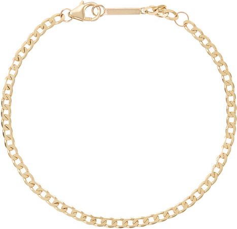 Nude Curb Chain Bracelet