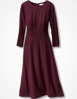 Purple dress long sleeve