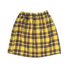yellow checkered skirt - Google Search