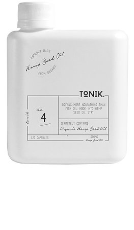 TONIK No.4 Organic Hemp Seed Oil Capsules in | REVOLVE