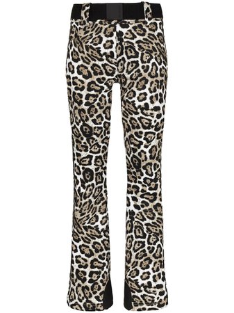 Goldbergh Roar leopard-print Ski Pants - Farfetch