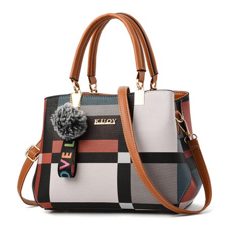 2019 New Luxury Handbag Women Stitching Wild Messenger Bags Designer Brand Plaid Shoulder Bag Female Ladies Totes Crossbody Bags-in Shoulder Bags from Luggage & Bags on Aliexpress.com | Alibaba Group