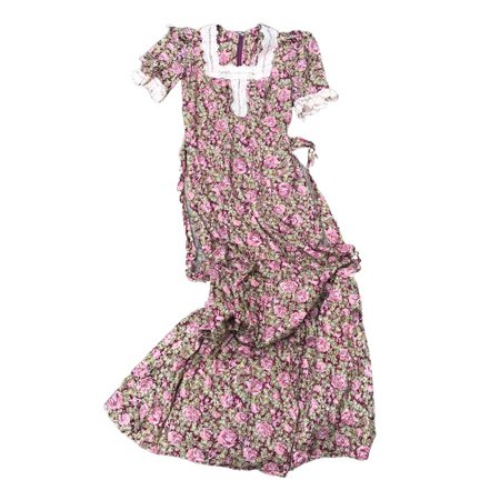 Floral prairie maxi dress Marked as a Size 9 but... - Depop