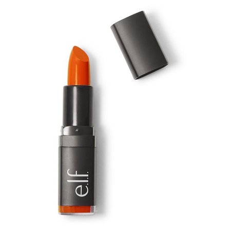 e.l.f. orange lipstick