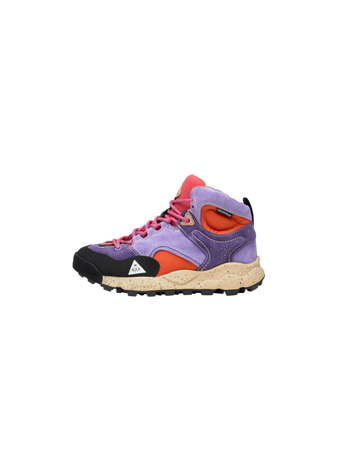 purple orange hiking boots shoes footwear