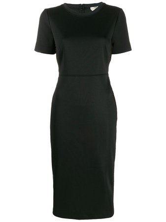 Black Fendi Zucca Trim Dress | Farfetch.com