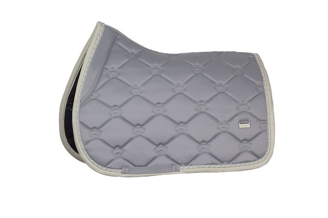 Monogram Saddle Pad for jumping with horse and pony