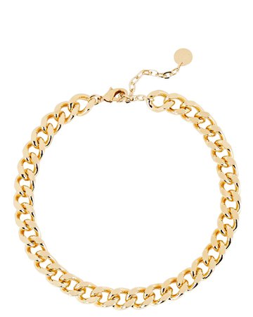 Young Frankk Rainier Curb Chain Choker Necklace | INTERMIX®