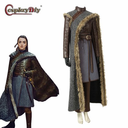 arya stark game of thrones outfits