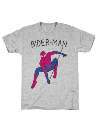 bider-man t-shirt
