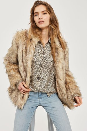 Faux Fur Coat - New In Fashion - New In - Topshop Europe
