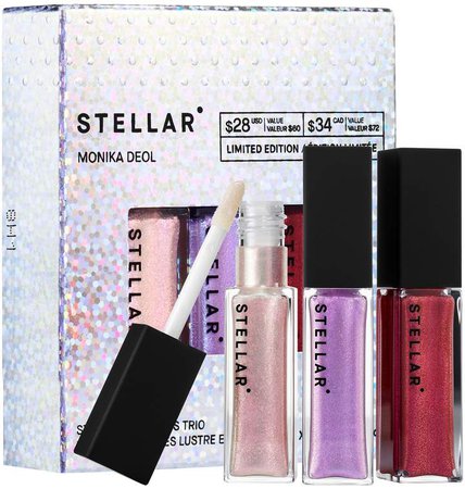 Limited Edition Starlust Lipgloss Trio