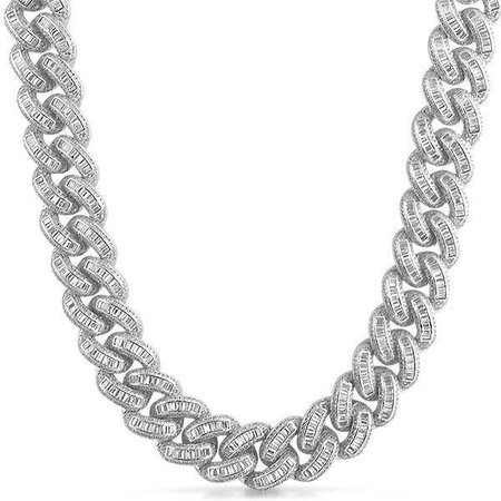 diamond chain necklace