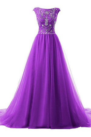 Amethyst purple dress