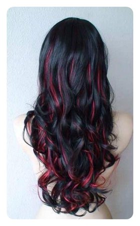 red and black hair - Google Search