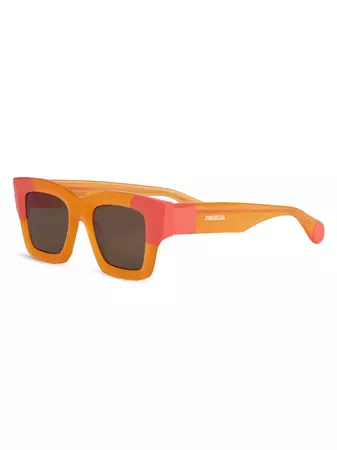 Shop Jacquemus Baci 50MM Square Sunglasses | Saks Fifth Avenue
