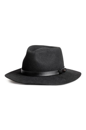 Felt hat - Black - Ladies | H&M GB