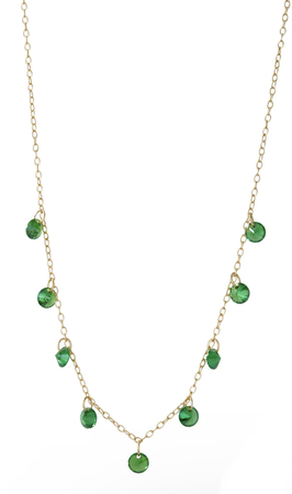 green necklace