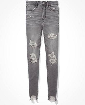 american eagle grey jeans - Google Search
