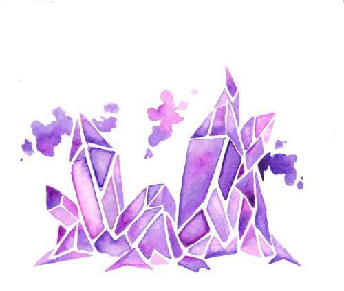 crystal watercolours