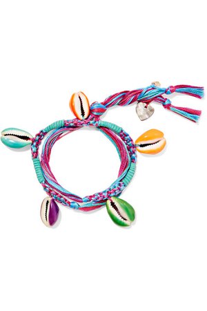 Aurélie Bidermann | Takayama braided cotton and resin bracelet | NET-A-PORTER.COM