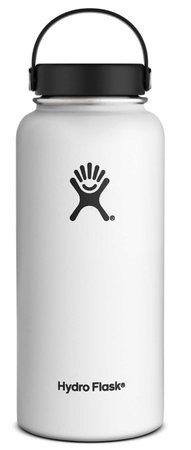 white hydro flask
