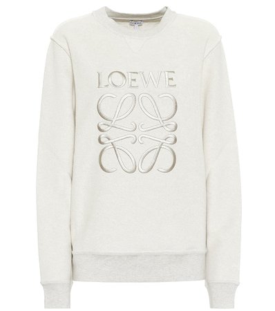 Loewe - Cotton logo sweatshirt | Mytheresa