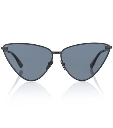 Luxe Nero Cat-Eye Sunglasses | Le Specs - mytheresa.com