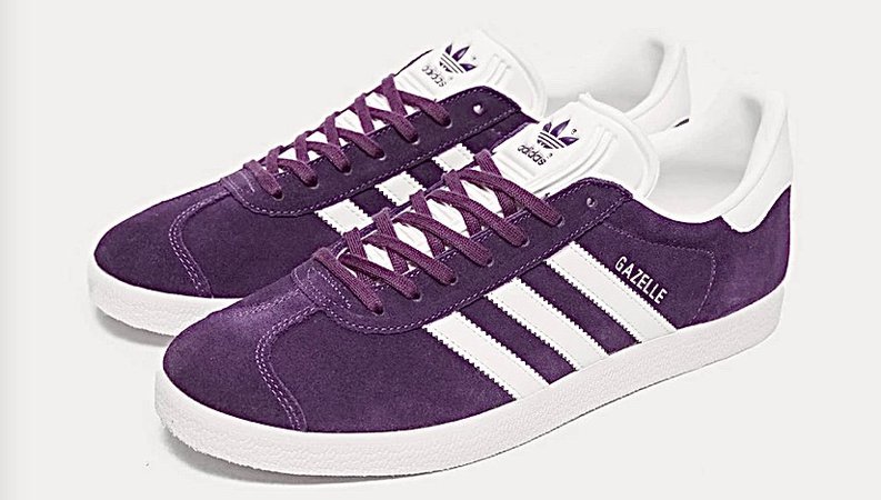 Purple Adidas Shoes