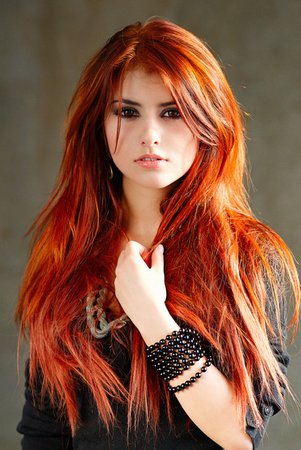 Beautiful redhead