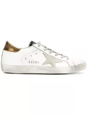 Golden Goose Deluxe Brand White Bronze Superstar Sneakers - Farfetch