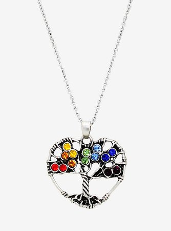 Tree Of Life Pride Pendant Necklace