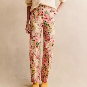 linen floral trousers - Google Search