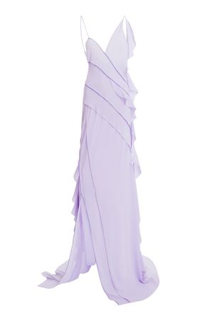 Asymmetric Crepe De Chiné Gown By Victoria Beckham | Moda Operandi