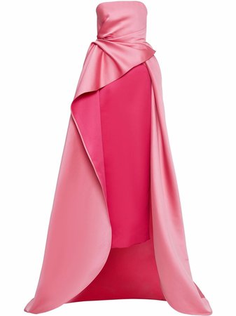 Carolina Herrera Asymmetric Layered Dress - Farfetch