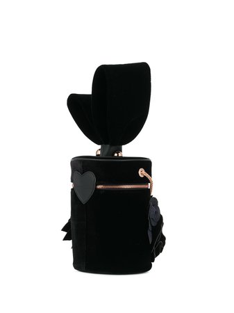 Sophia Webster Flower Shoulder Bag BAW19016 Black | Farfetch