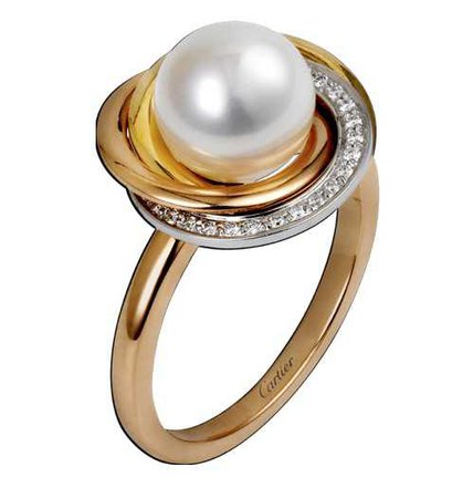 Cartier ring pearl