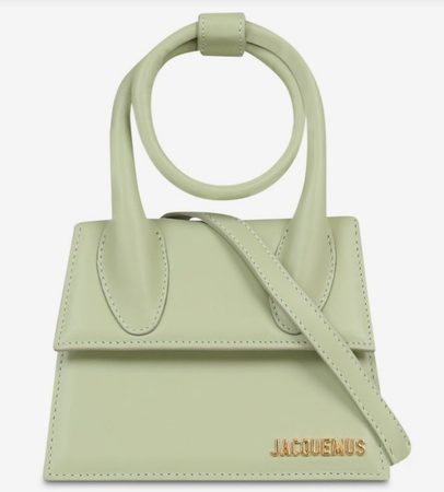 Jacquels light green bag