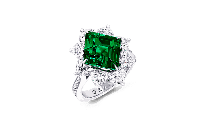 Emerald and Diamond Ring | Graff