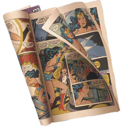 comic comicbook book retro vintage niche moodboard free...