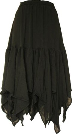 Women Pirate Renfaire Black Casual Skirt Medieval Caribbean Costume Daily Wear | eBay