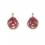 Red Rose Leather Necklace - Vitória Global Fashion, LLC