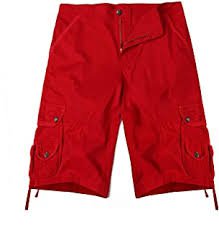 red cargo shorts - Google Search