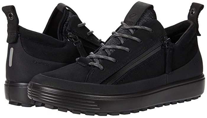 Soft 7 Tred Zip GORE-TEX(r) Sneaker (Black) Women's Shoes