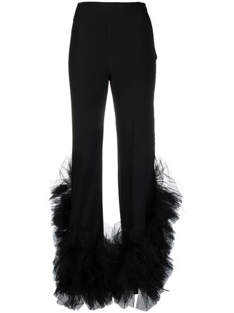 Loulou Flared high-waisted Trousers - Farfetch