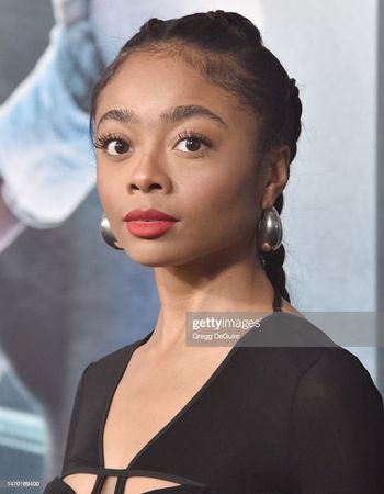 Skai Jackson attends the Los Angeles Premiere Of "CREED III" at TCL... News Photo - Getty Images
