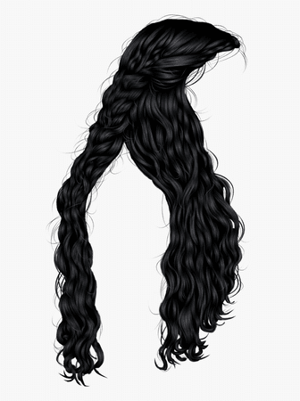 Hair Curls Png Download Image Png Arts - Black Hair Curls Png, Transparent Png , Transparent Png Image - PNGitem