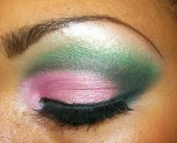 pink and green eyeshadow look - Google Search