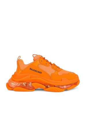 Balenciaga Triple S Sneakers in Orange | FWRD